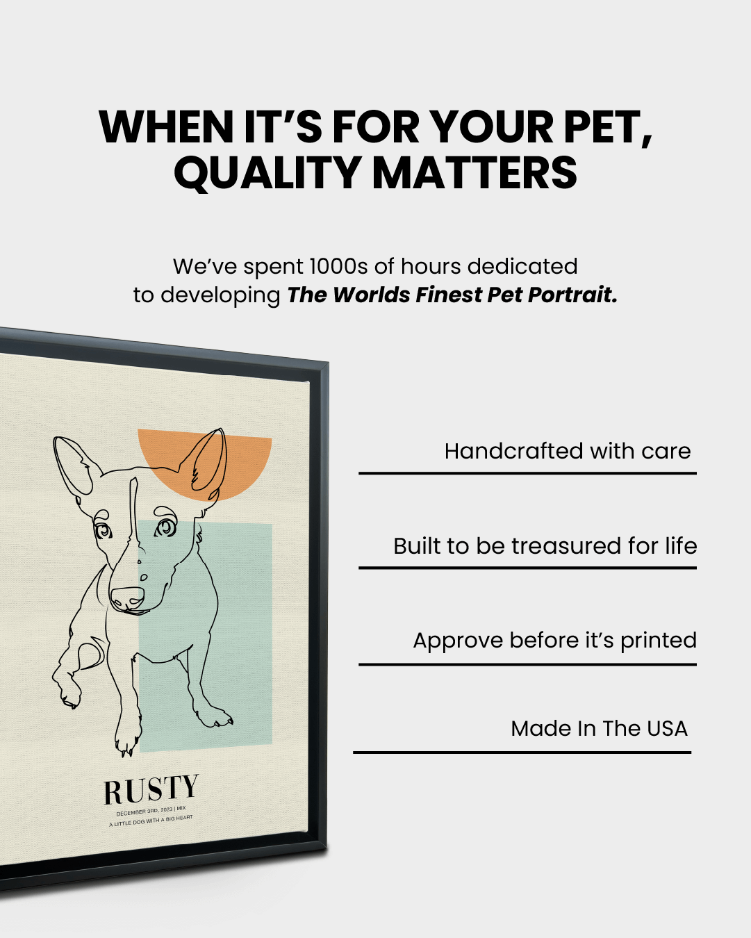 Horizon - Custom Pet Canvas