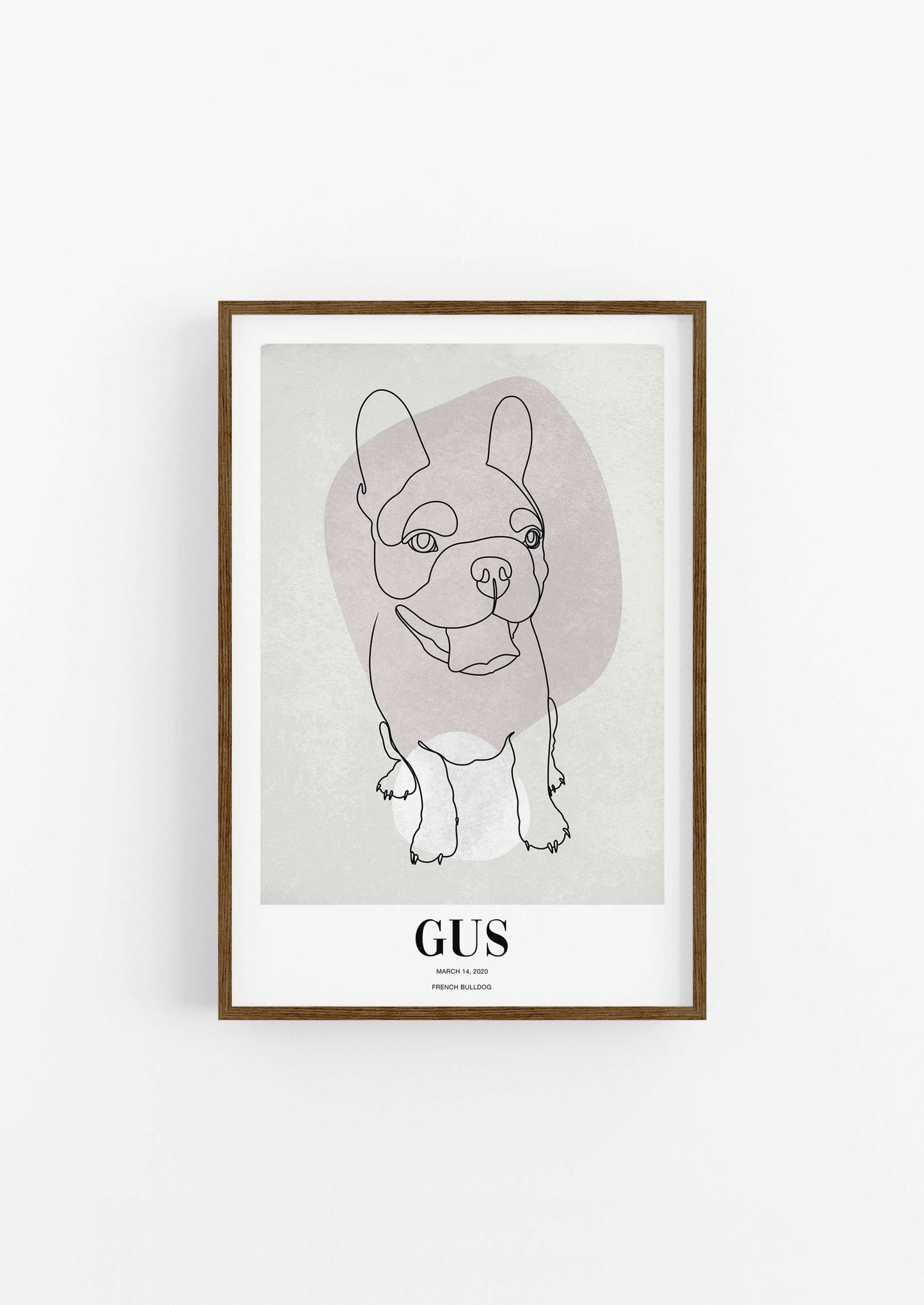 Pebble - Custom Pet Poster