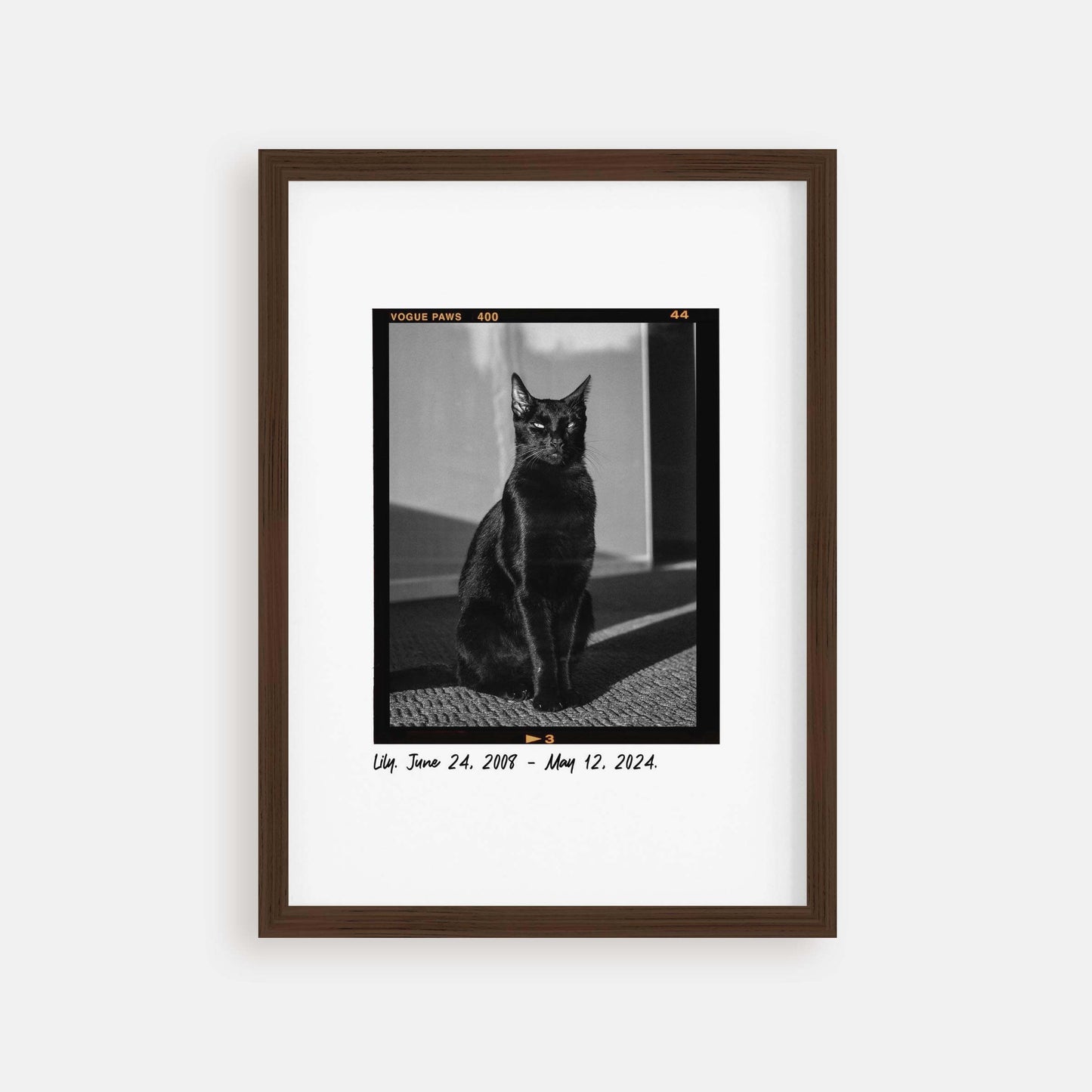 personalized cat memorial gift idea