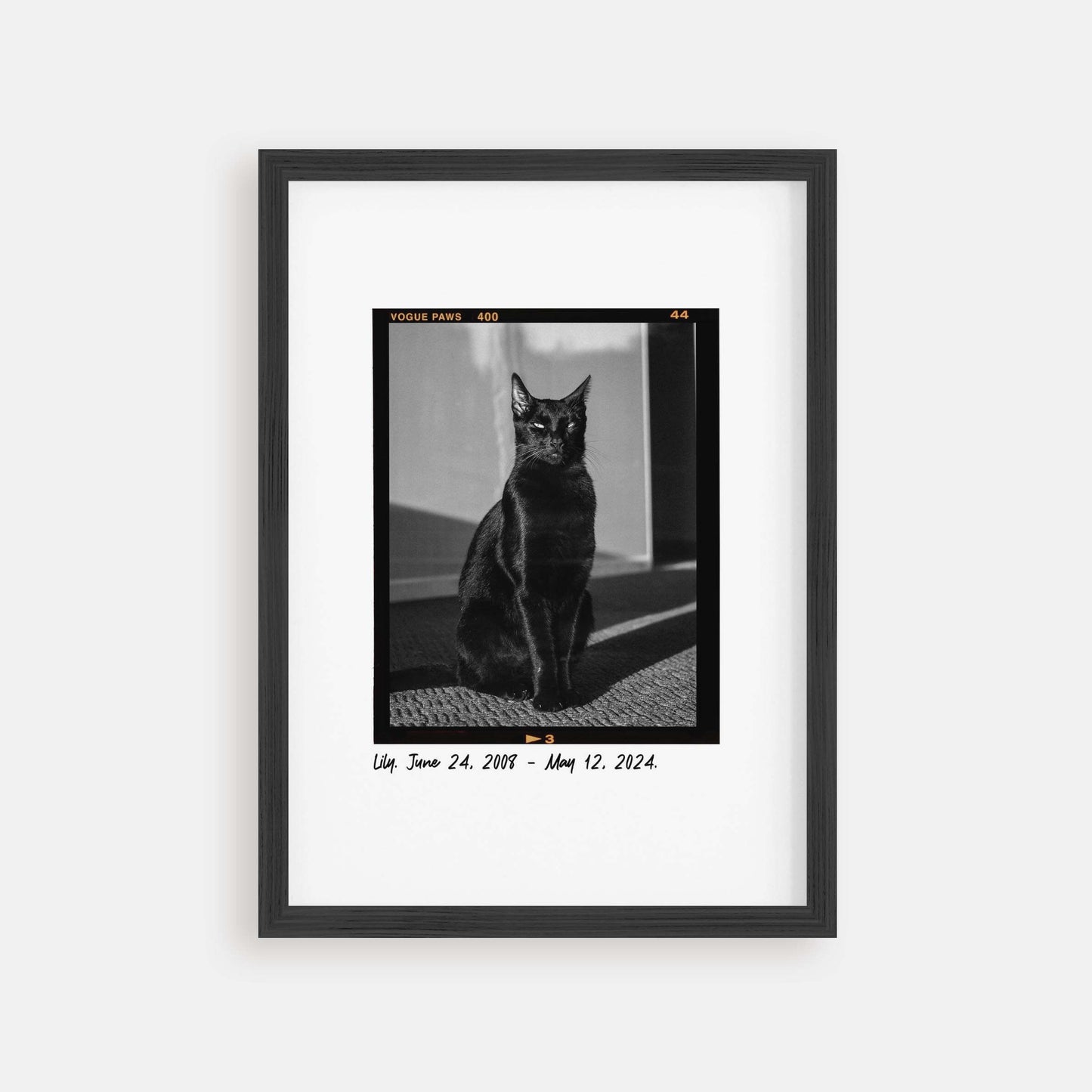 personalized cat memorial gift idea