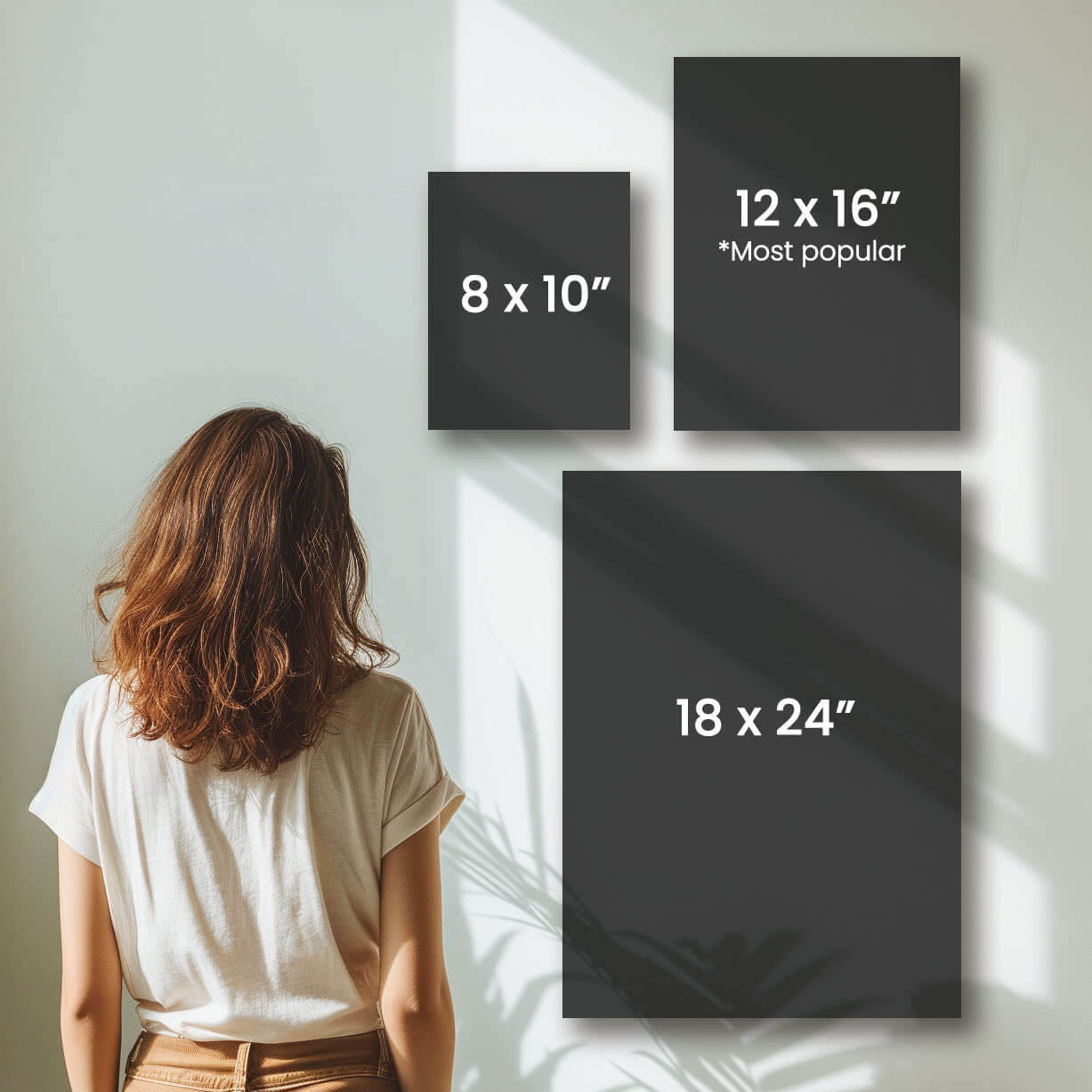 cat memorial gift pet art size guide