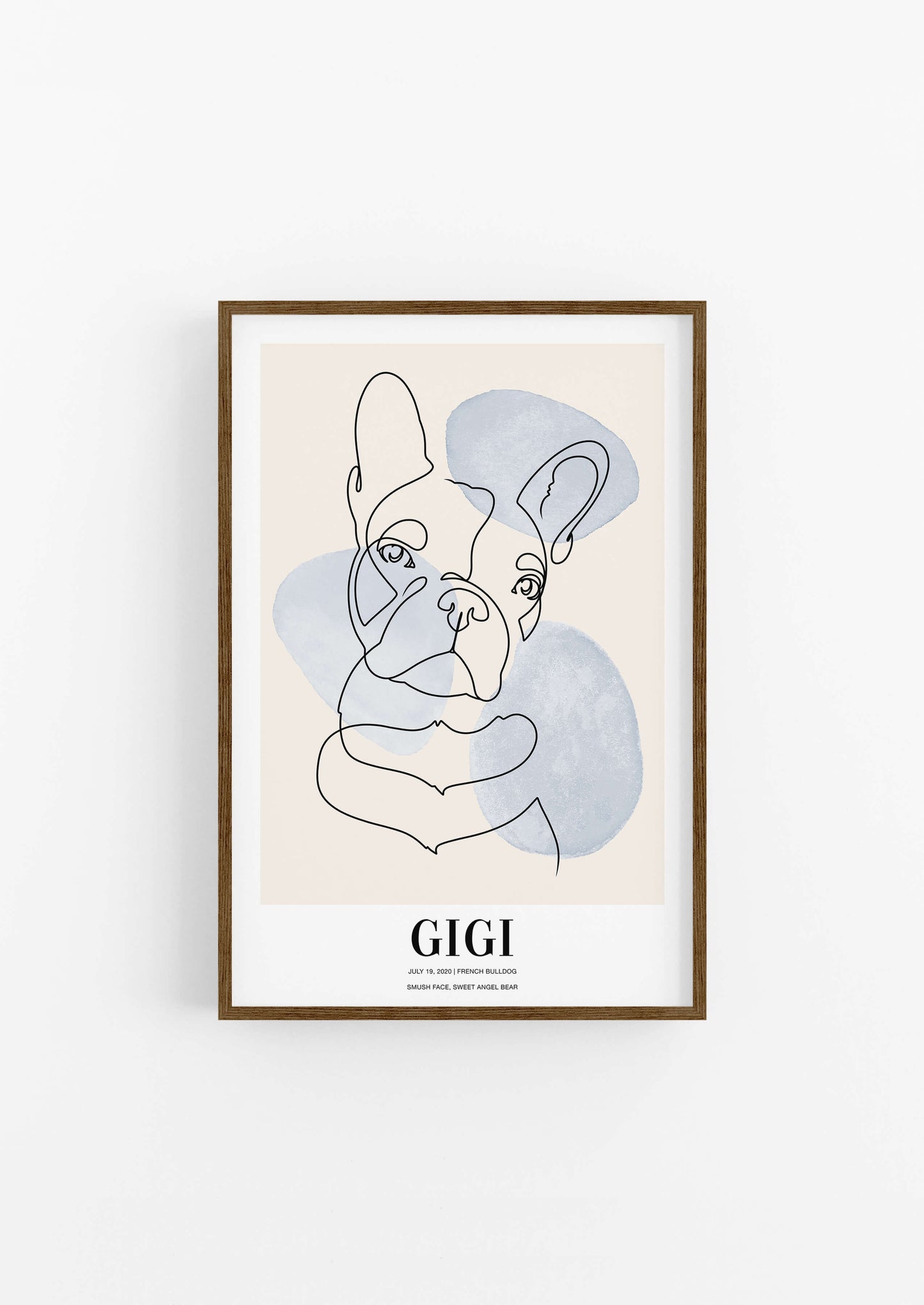 River Stones - Custom Pet Poster