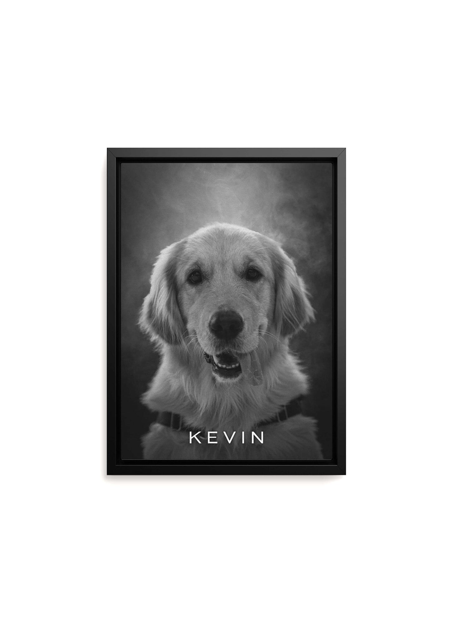 Unique Pet Memorial Ideas - Noir Custom Pet Canvas