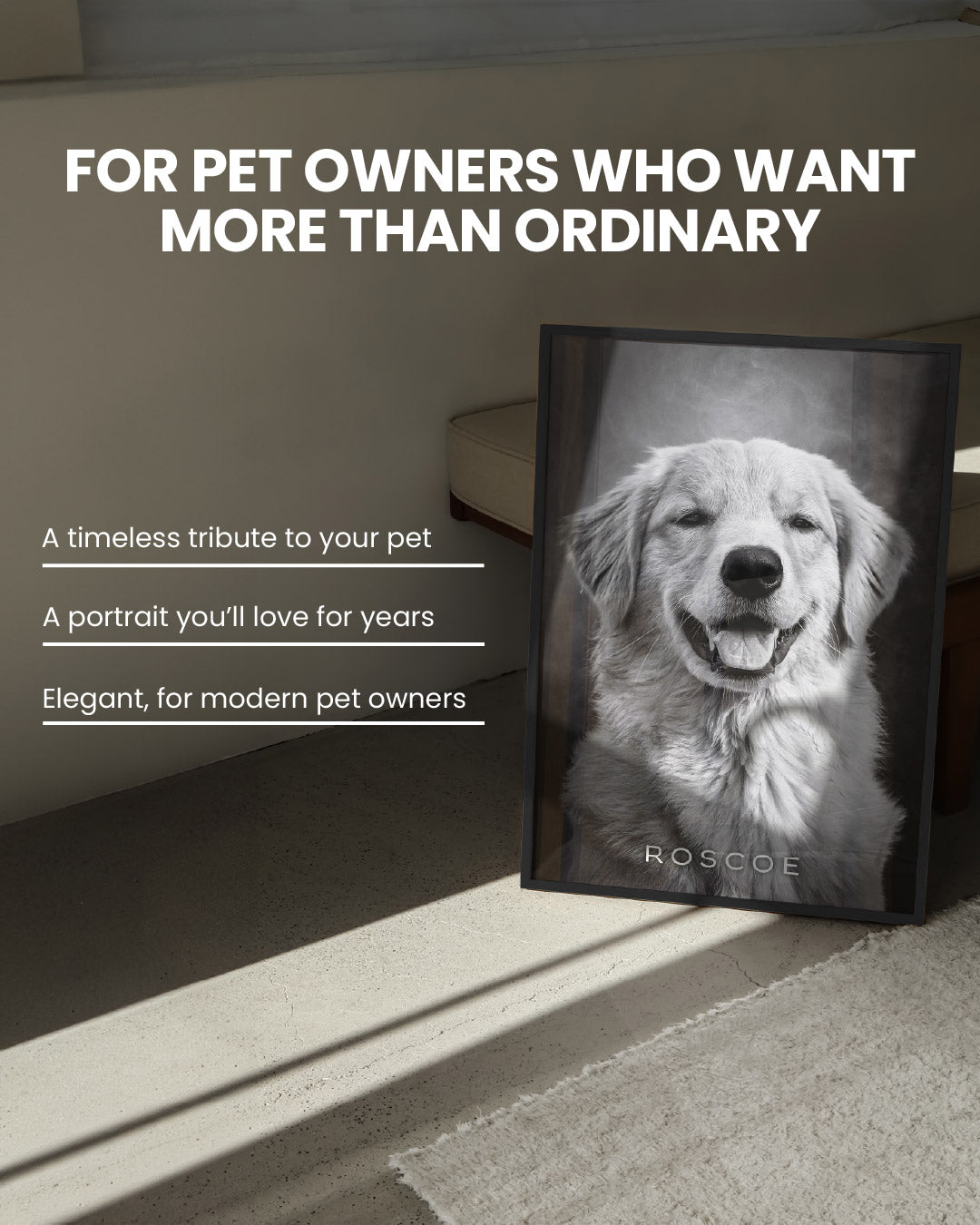 Vogue Noir - Custom Pet Poster