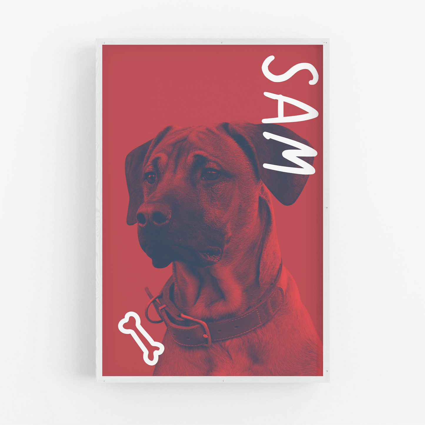 Vogue Duotone - Custom Pet Poster