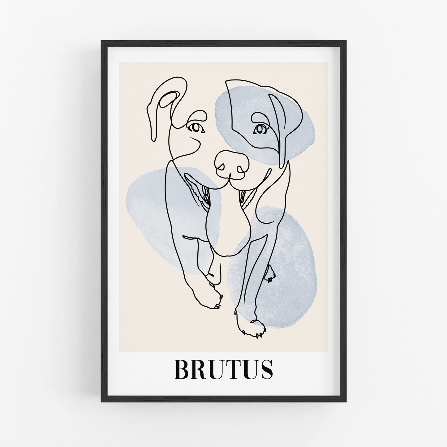 River Stones - Custom Pet Poster