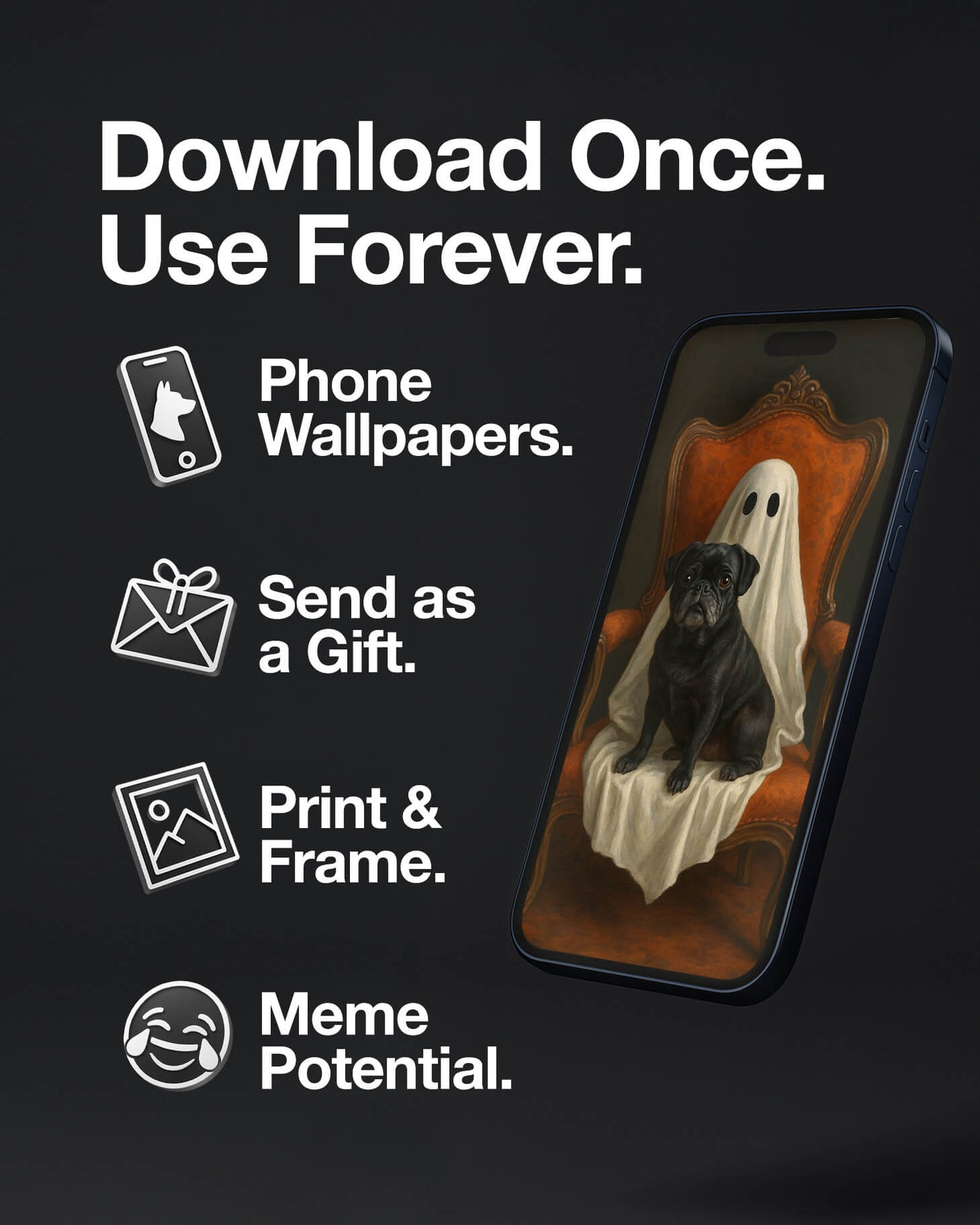 The Spooky Little Pet Portrait - Digital