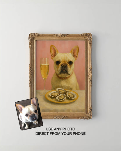 The Oyster Hour Pet Portrait - Digital