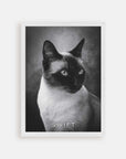 cat memorial art gift ideas in personalized frame