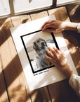 Vogue Paws Film Negative - Custom Pet Poster
