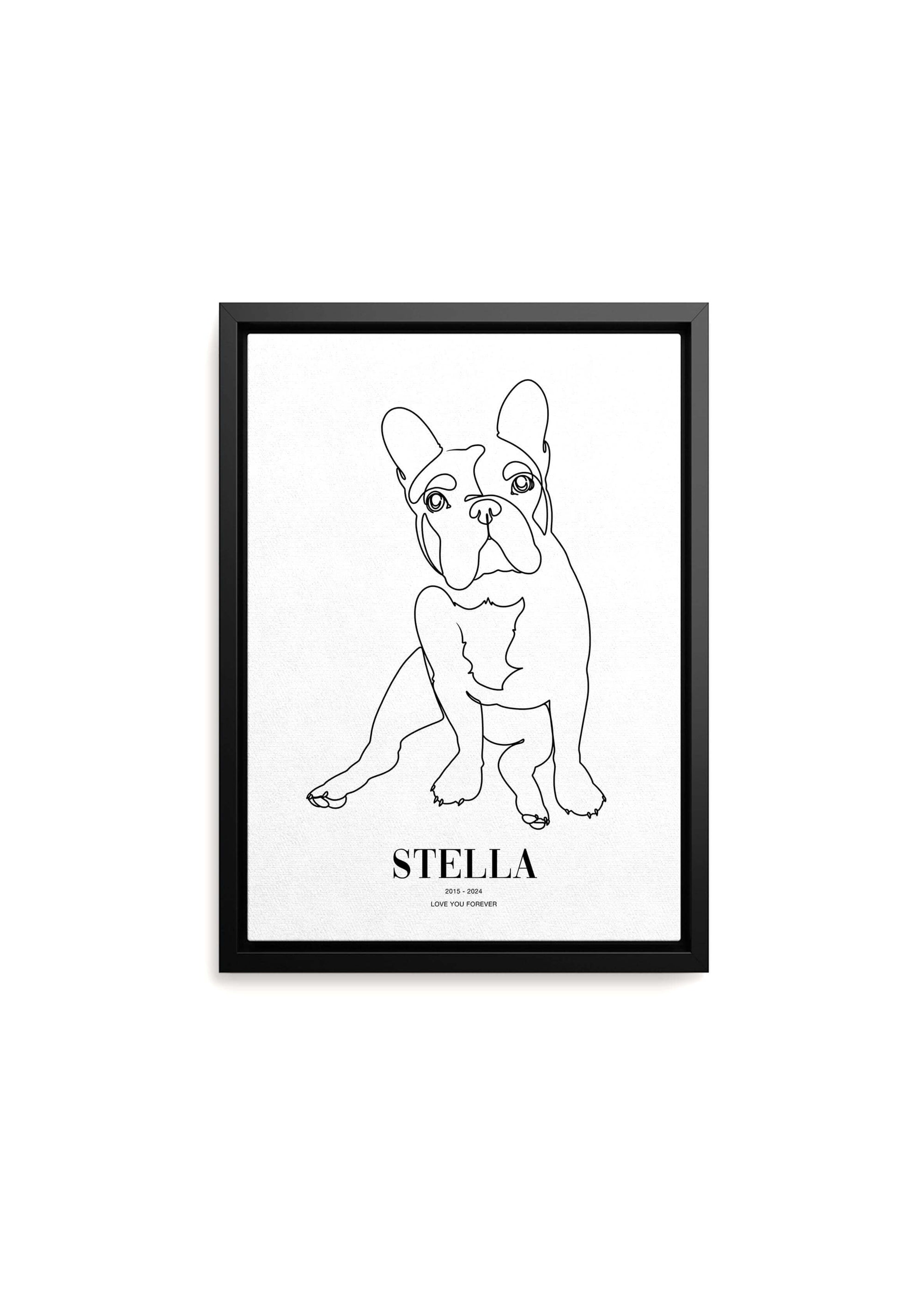 Unique Pet Memorial Ideas - Vogue Custom Pet Canvas