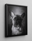 Vogue Noir - Custom Pet Canvas