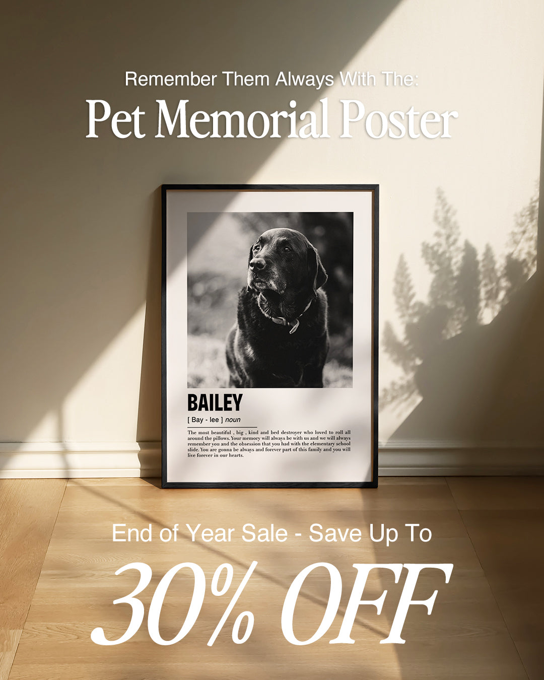 The Pet Memorial Poster