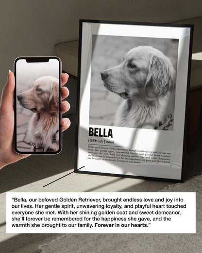 The Pet Memorial Poster