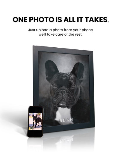 Vogue Noir - Custom Pet Poster