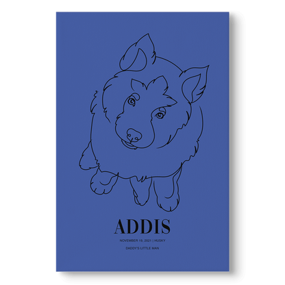Colorways - Custom Pet Canvas - Vogue Paws